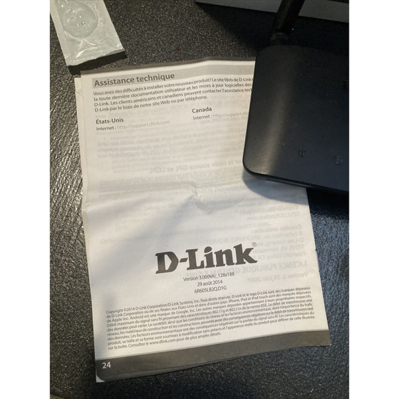 D-Link Wireless N 300 Mbps Home Cloud App-Enabled Broadband Router (DIR-605L) - Picture 3 of 9